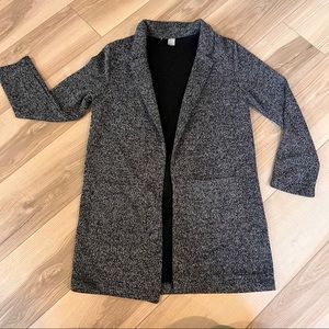 H&M Gray Blazer/Trench Jacket